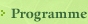 Programme